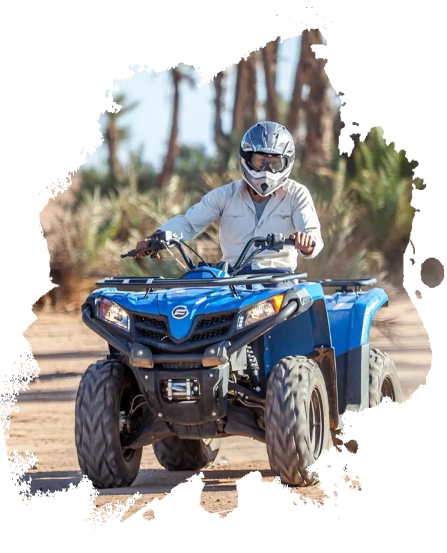 Quad biking activities in and around Marrakech, Morocco